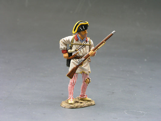 Collectible toy soldier miniature army men Rifleman Holding Cartridge.