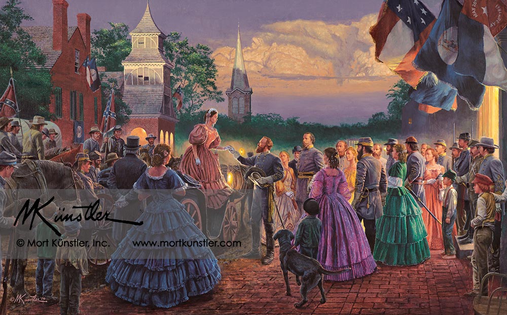 Mort Künstler wall art print Before the Ball.