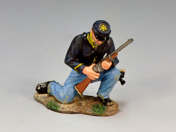 Collectible toy soldier miniature army men Trooper kneeling