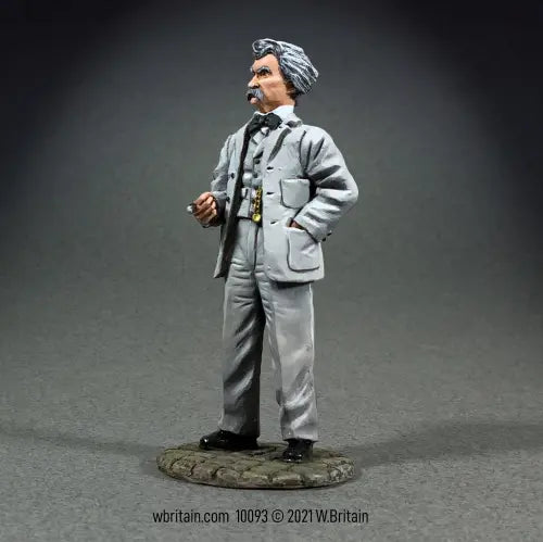 Civilian miniature figurine Mark Twain.