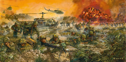 James Dietz wall art print We Live to Honor Them.