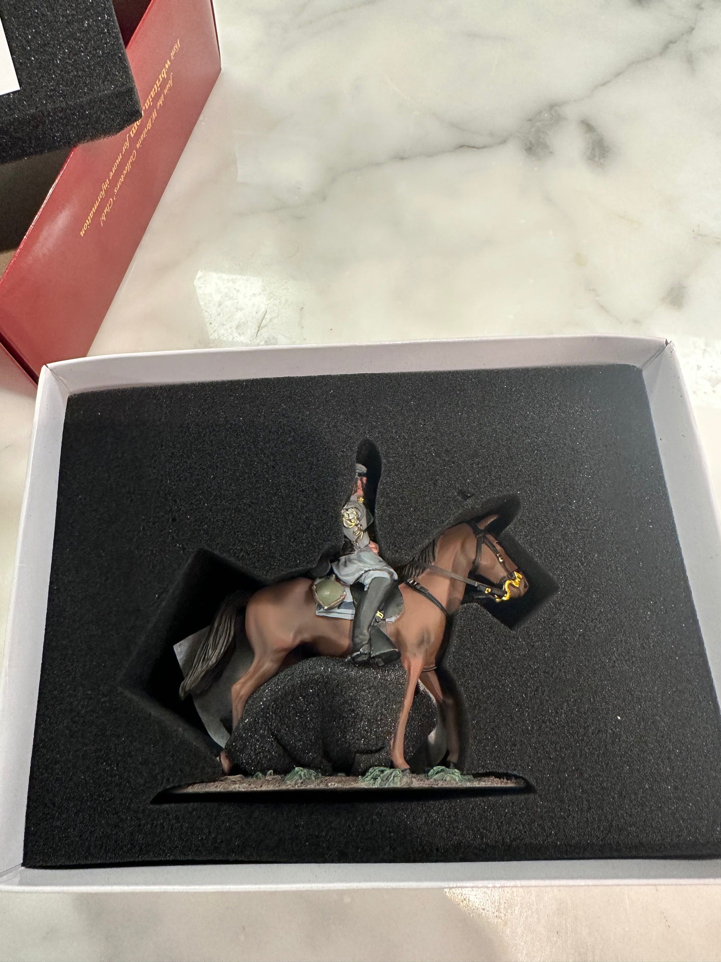 Packaging for Stonewall Jackson toy soldier figurine.