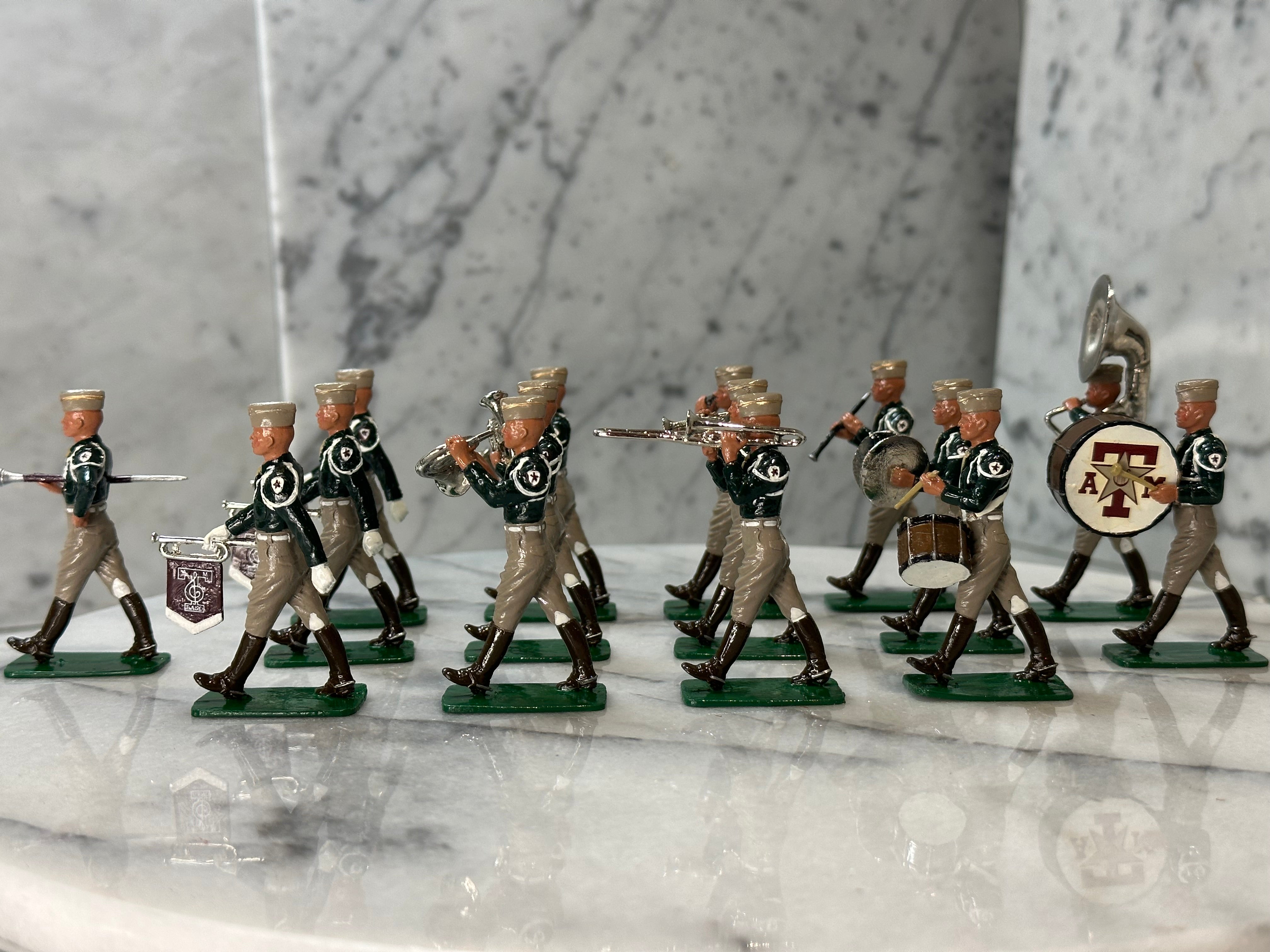 Miniature soldier figures on sale