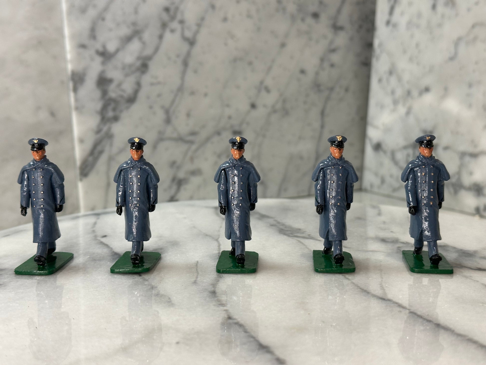 Toy soldier army men West Point Winter Dress.