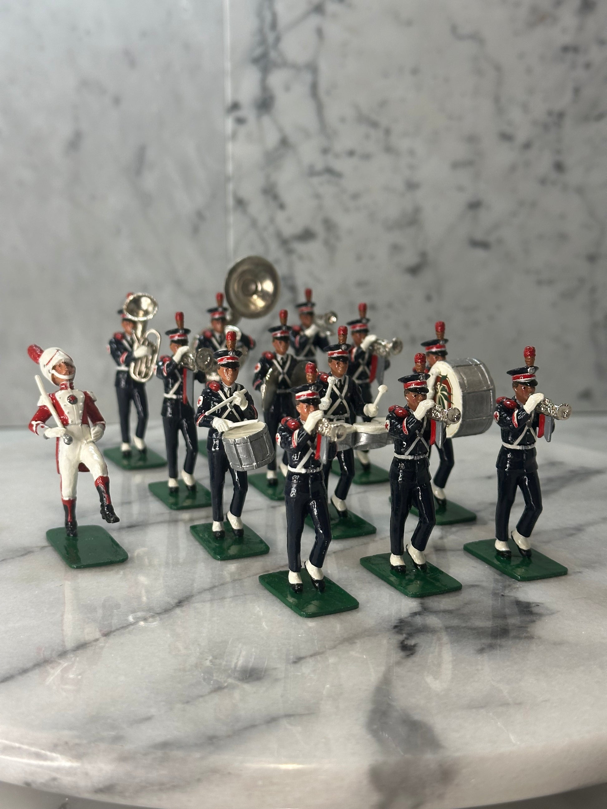 Toy miniature Ohio State Band.