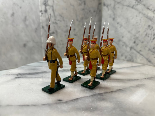 Collectible toy soldier army men Tonkinese Tirailleurs.