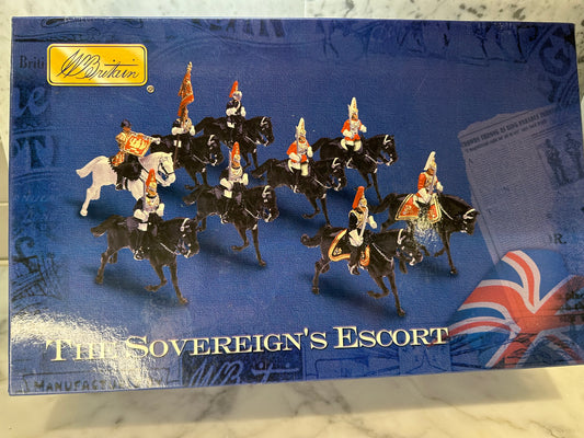 Collectible toy soldier miniature army men The Sovereign's Escort.