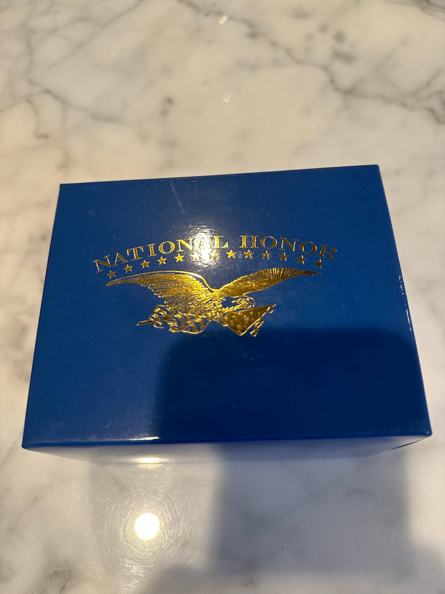 Collectible toy soldier miniature Washington's Inauguration. Box