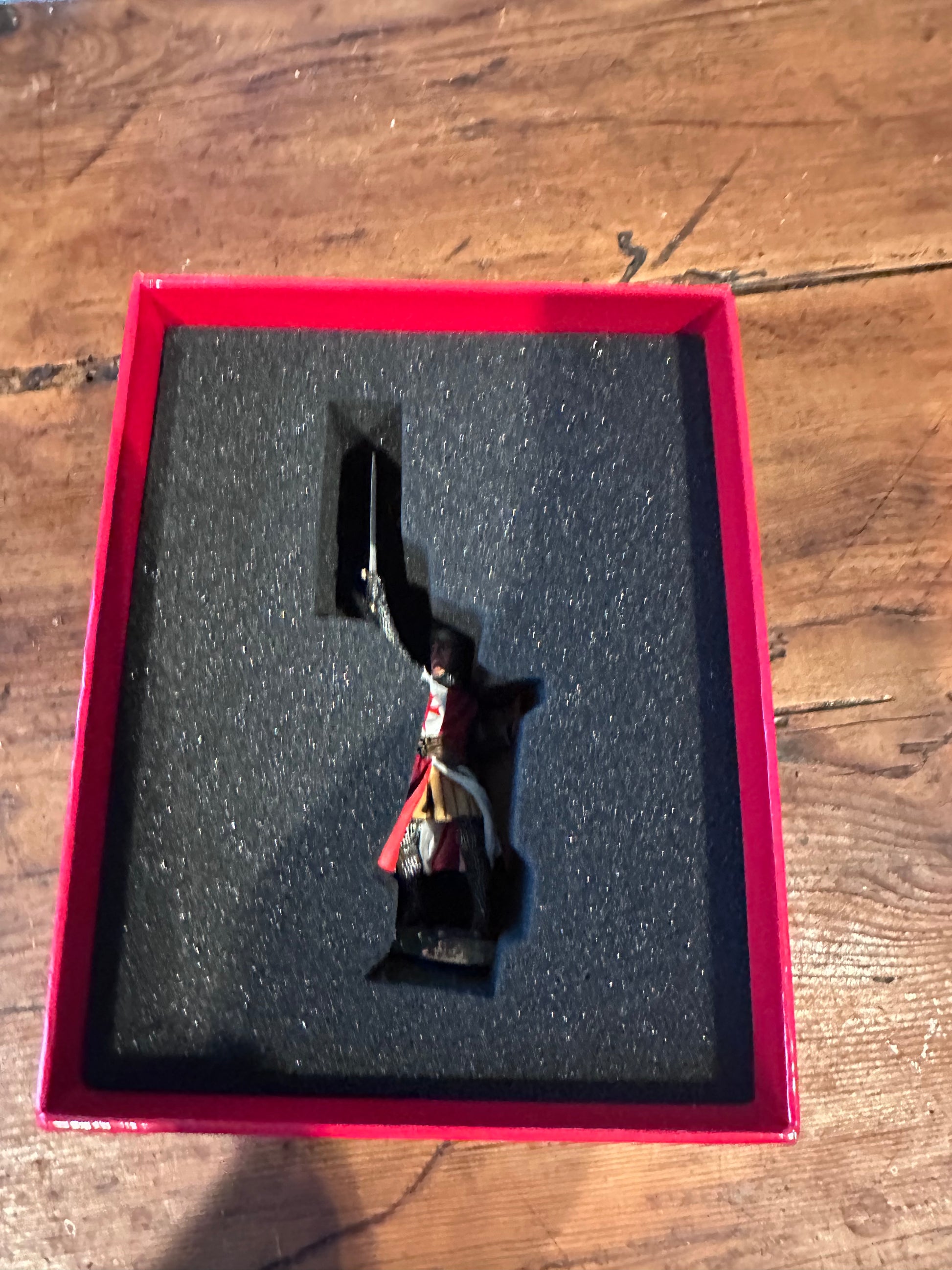 Victory is Ours presented in a classic red collectors box.