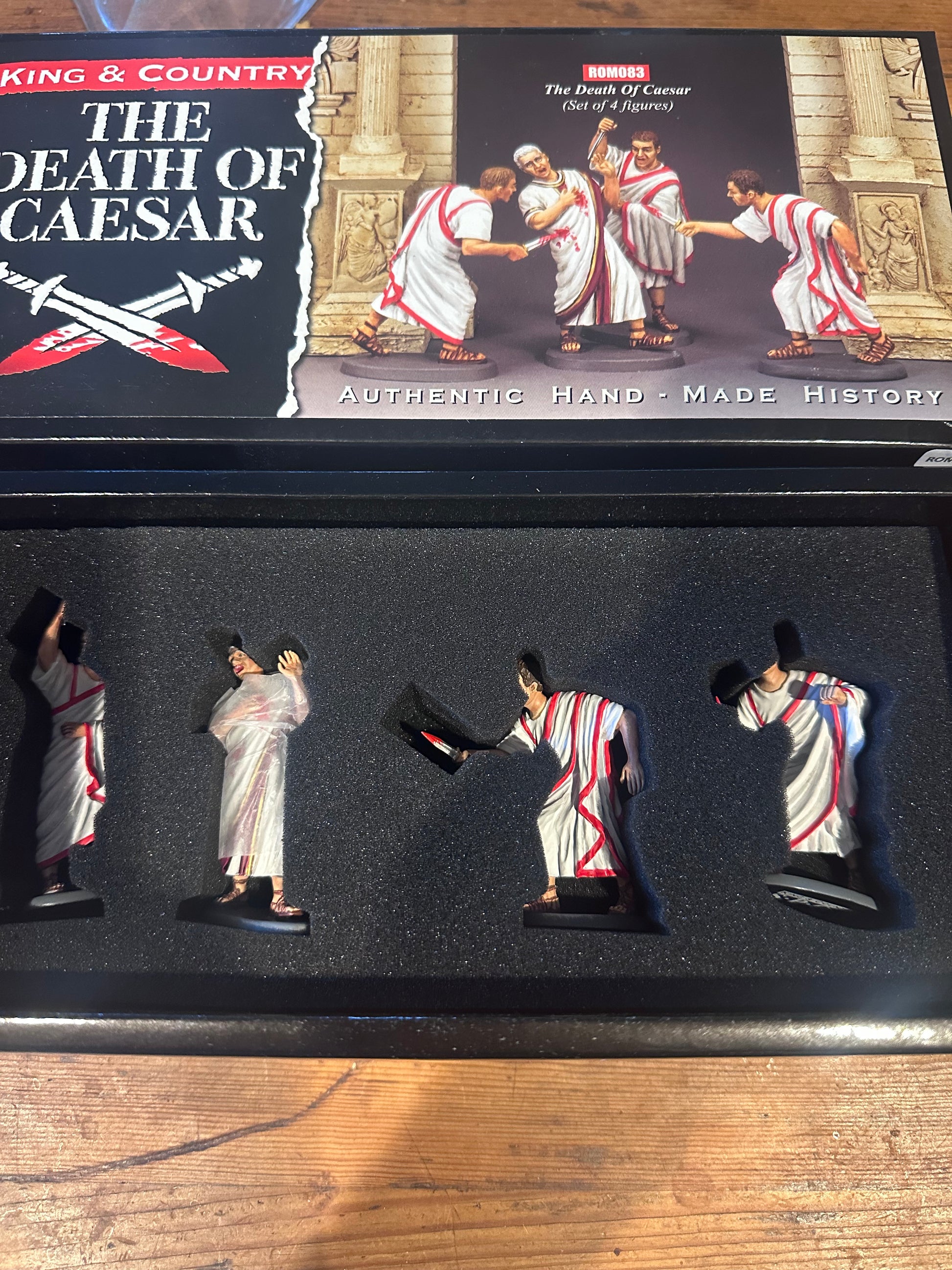 Packaging for ROM083 Death of Caesar.