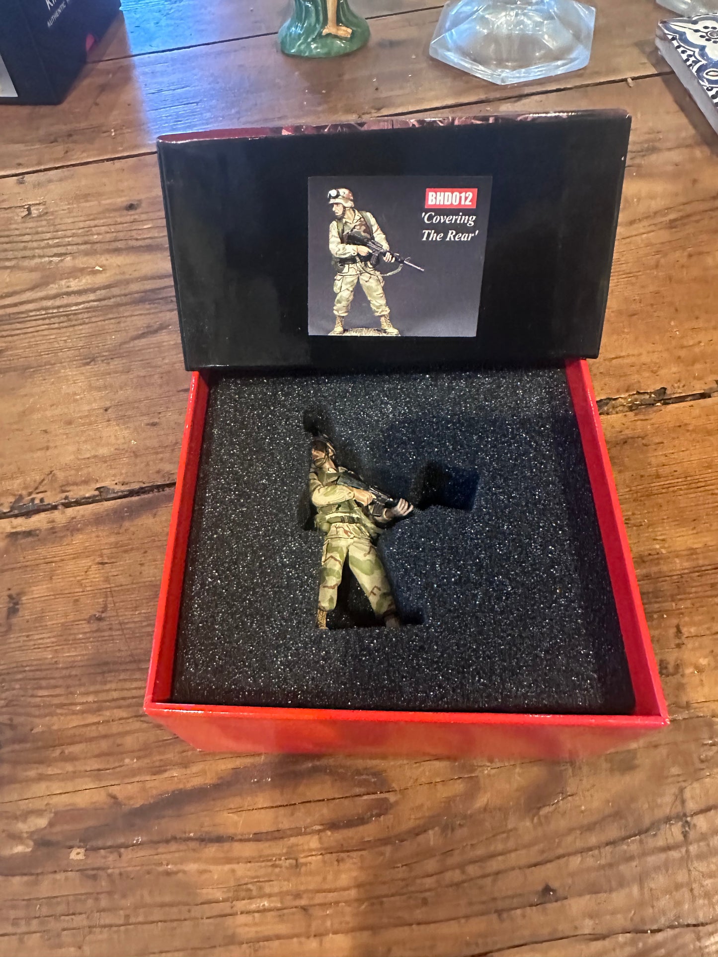 Ranger Covering the Rear presented in a classic red collector's box.
