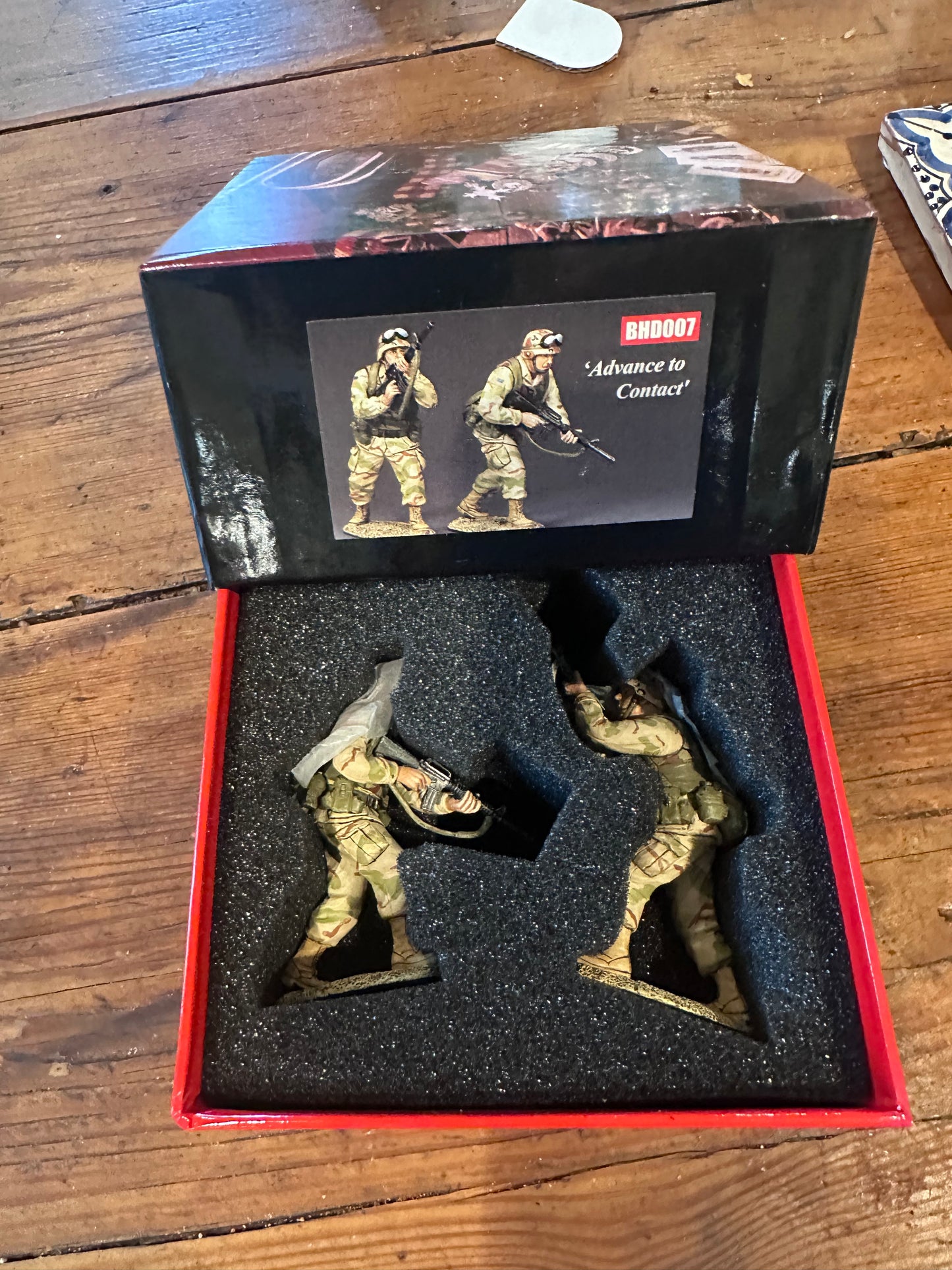 Ranger Advance to Contact presented in a classic red collector's box.