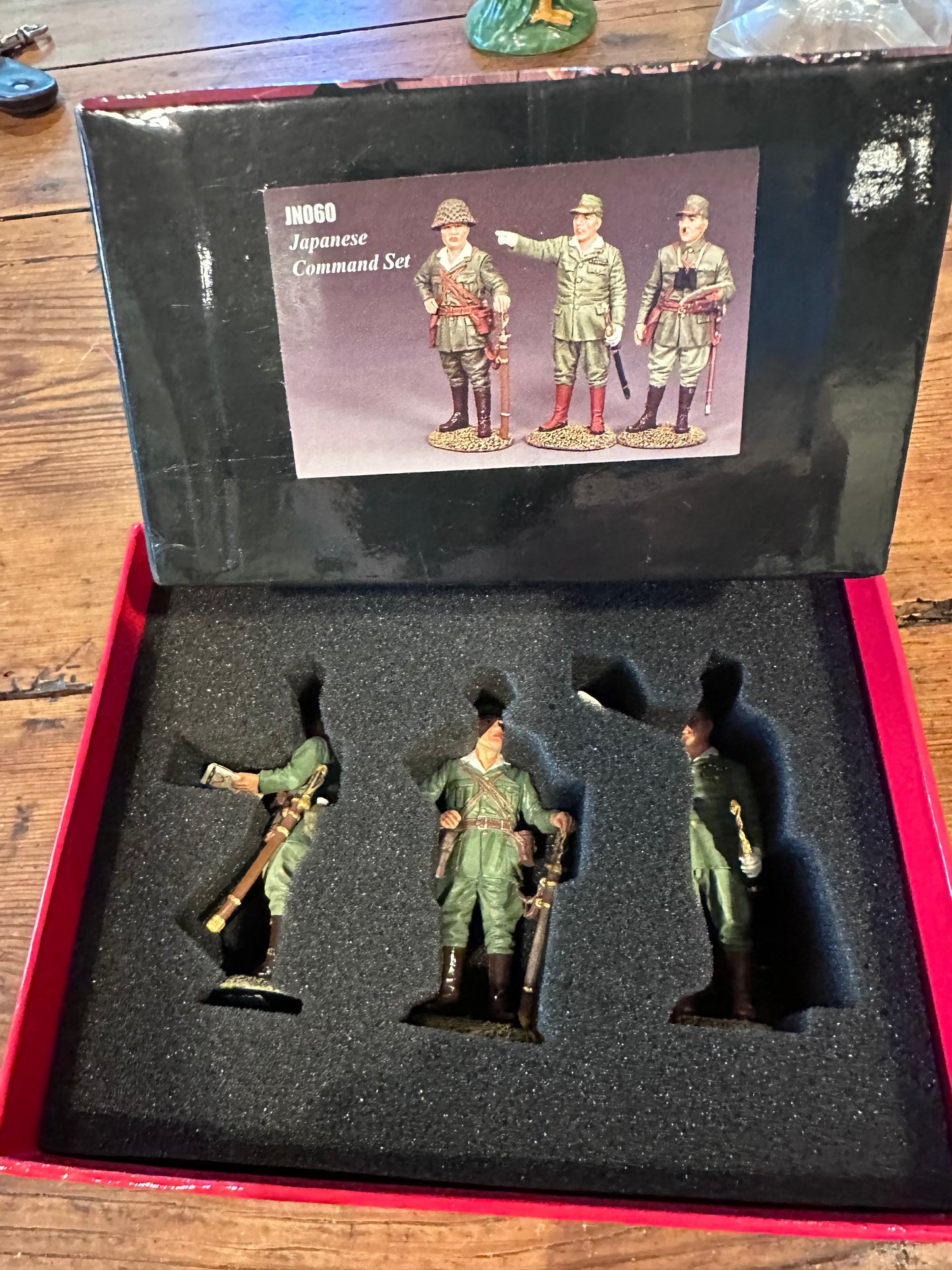 Japanese Command Group presented in a classic red collectors box.