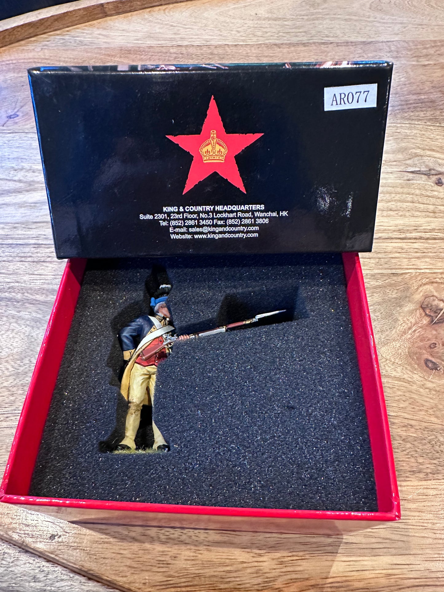 W.G.C. Reaching for a Fresh Cartridge presented in a classic red collectors box.