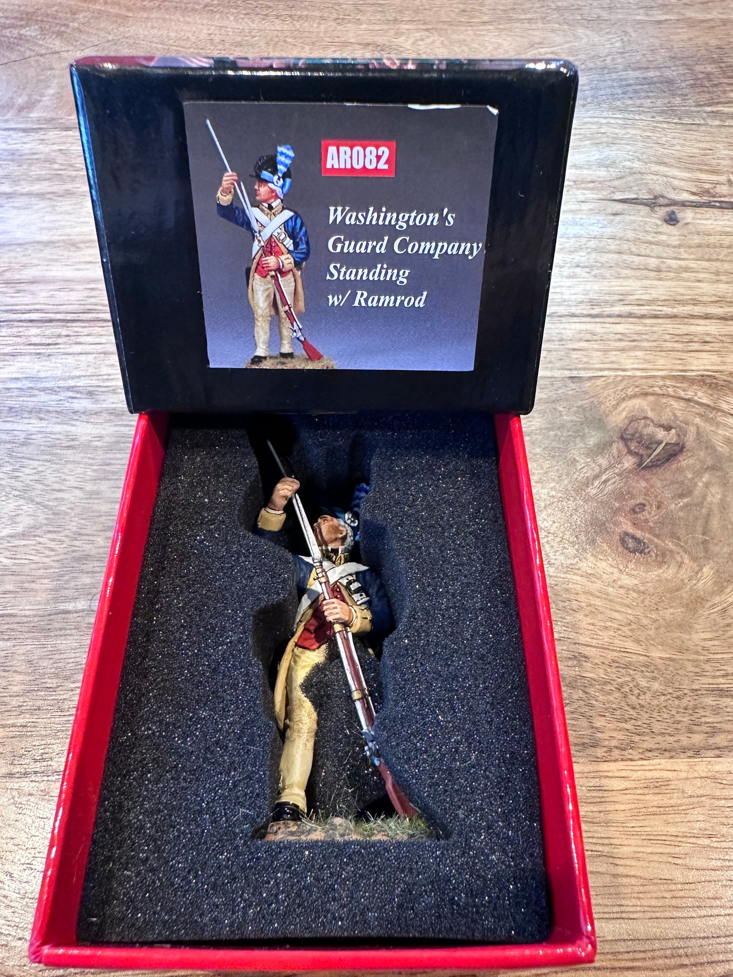 W.G.C. Standing with Ramrod presented in a classic red collectors box.