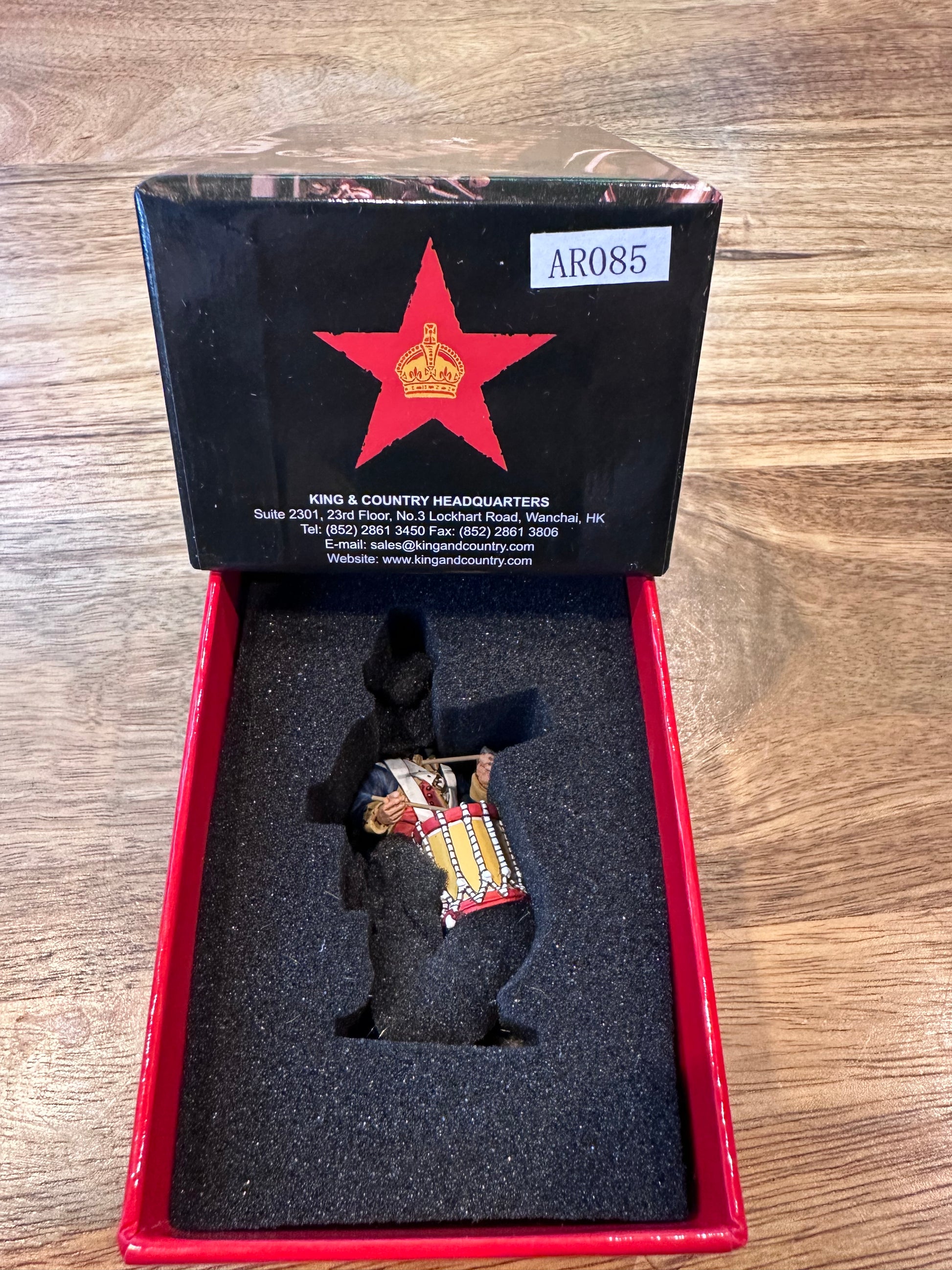 W.G.C. Drummer Boy presented in a classic red collectors box.