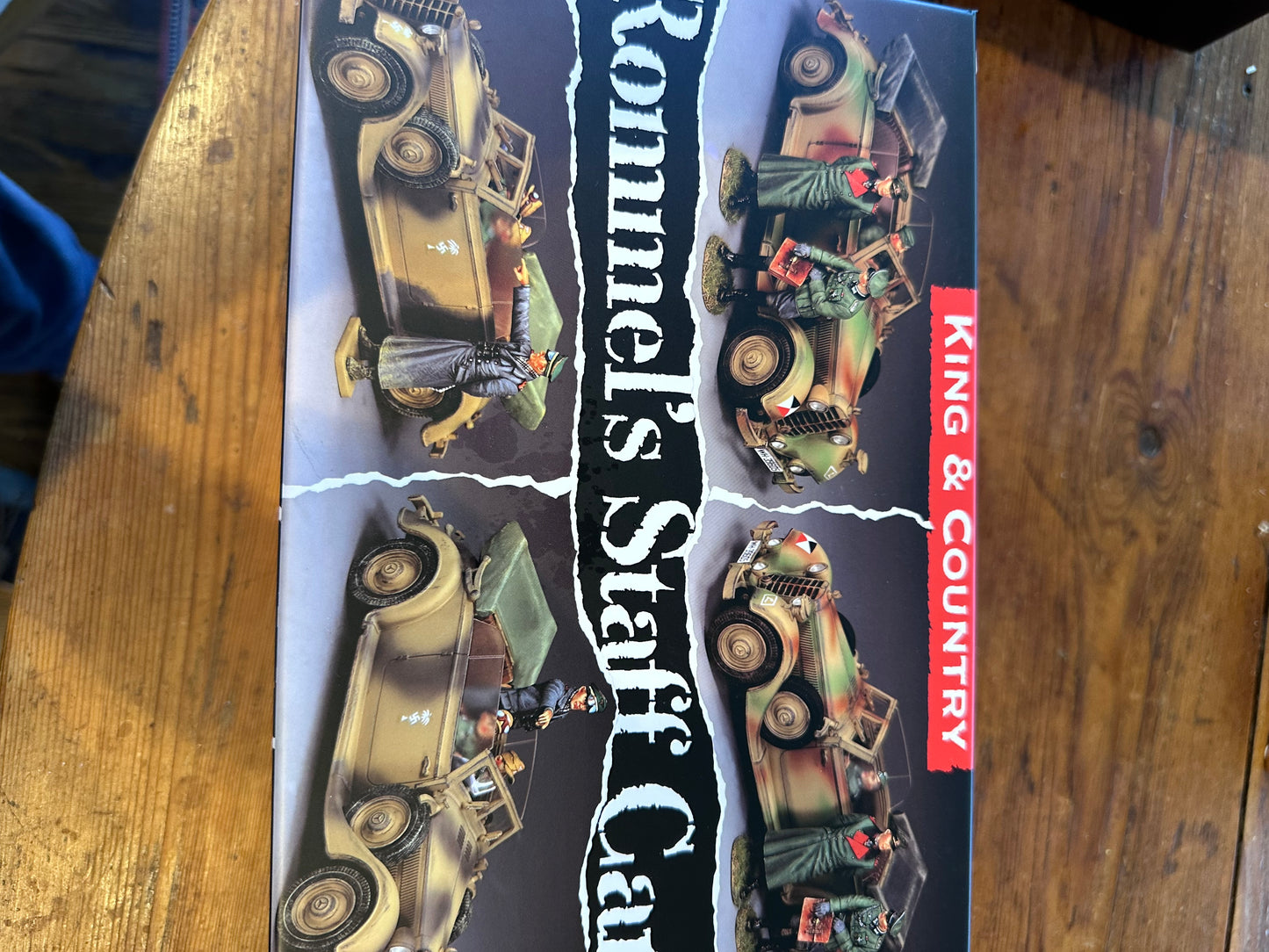 Collectors box for Rommel's Staff Car.