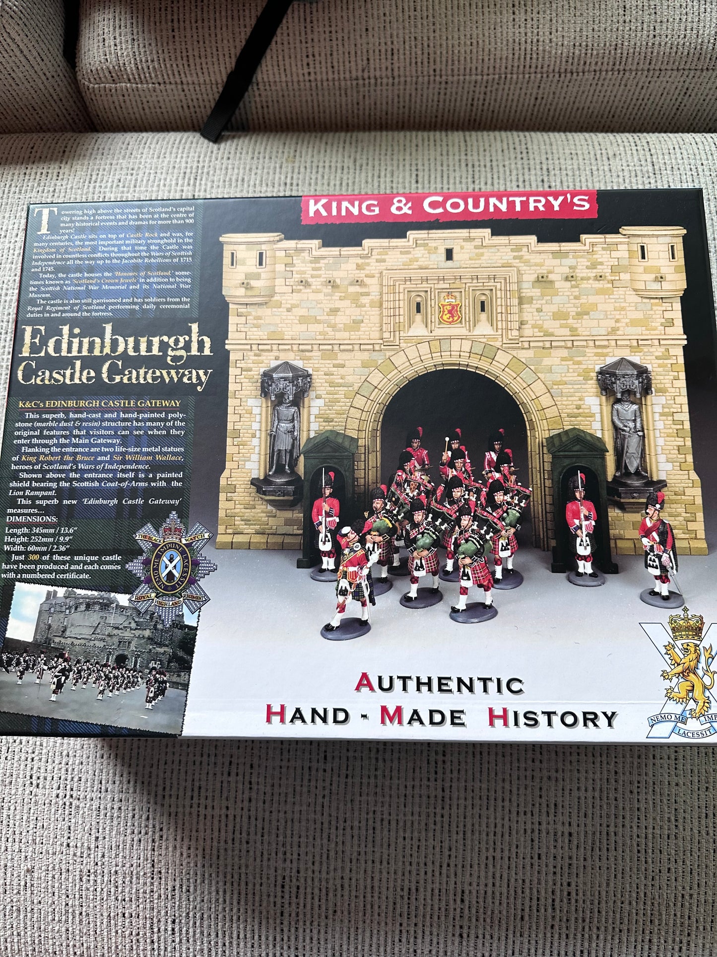 Edinburgh Castle Gateway collector box