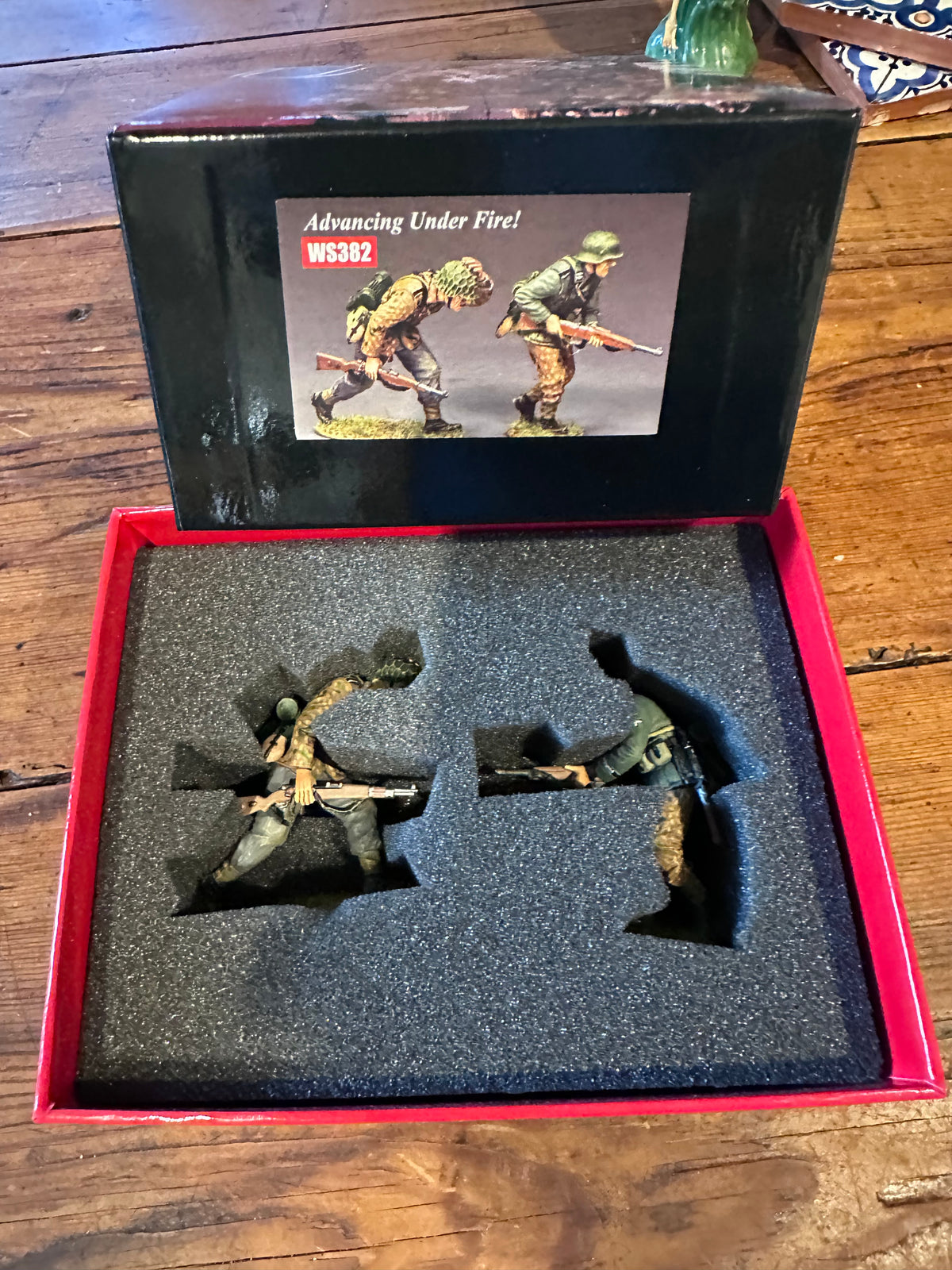 Packaging for King & Country WS382 two-figure set of Waffen-SS infantrymen
