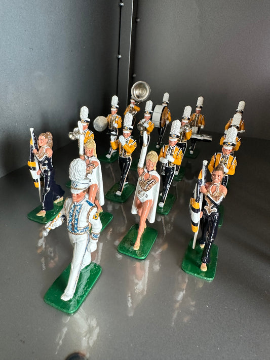 Collectible college marching band toy figures LSU Marching Band.