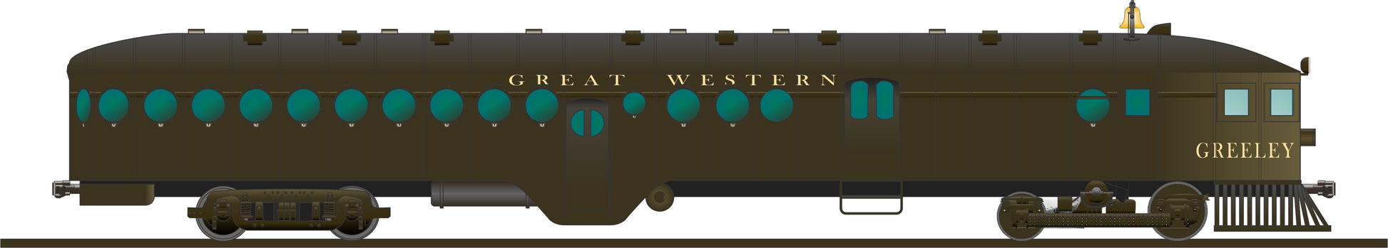 wall art print McKeen Great Western by Daniel Edwards.