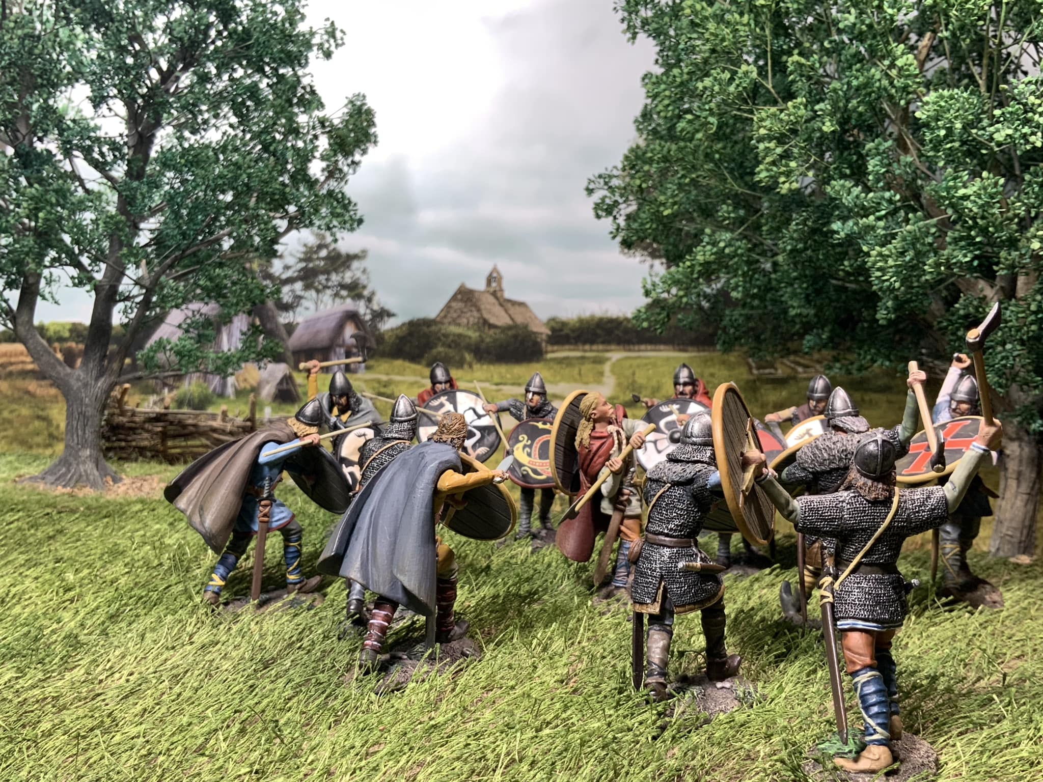 W.Britain Wrath of the Northmen diorama