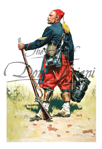 Don Troiani wall art print Corporal of the 5th New York Volunteers (Duryea Zouaves).