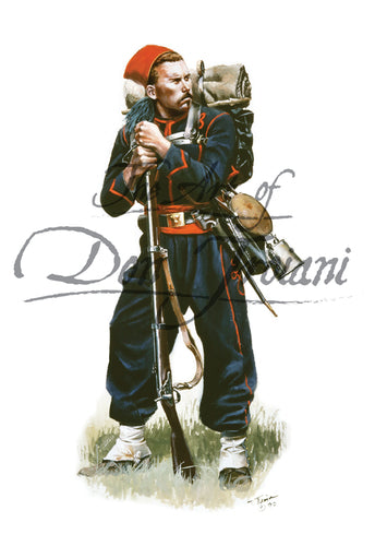 Don Troiani wall art print 9th New York Volunteers, Hawkin's Zouaves, Antietam.