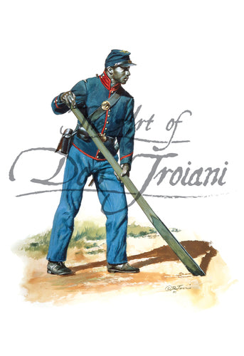 Don Troiani wall art print 14th Rhode Island Heavy Artillery.