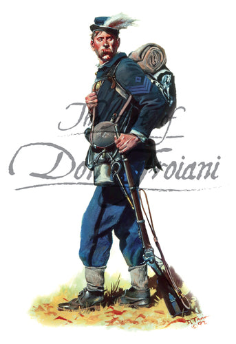 Don Troiani wall art print 42nd Pennsylvania Vol Bucktails.