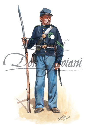 Don Troiani wall art print 56th New York Volunteers. 