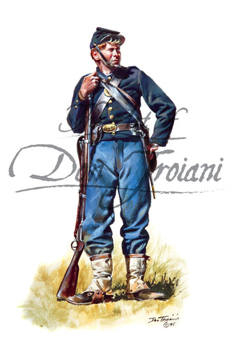 Don Troiani wall art print 88th New York Volunteers Irish Brigade.