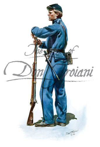 Don Troiani wall art print Veteran Reserve Corps (Invalid Corps) 1864-65.