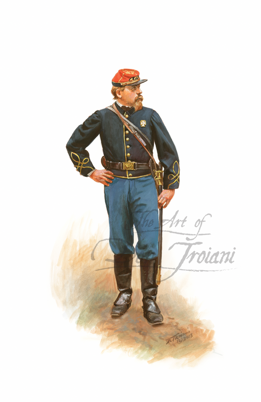  Lieutenant. Illustration of a soldier in uniform.