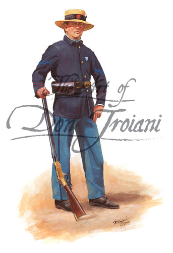 Don Troiani wall art print Corporal, 3rd Regiment, First Veteran Army Corps. (Hancock’s) 1865.