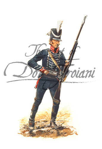 Don Troiani wall art print 4th U.S. Infantry Tippecanoe, 1811.
