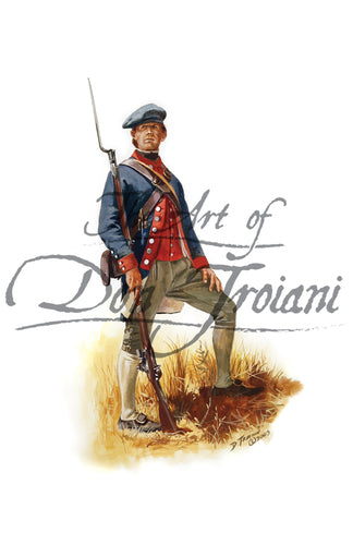 Don Troiani wall art print 5th Virginia Regiment.