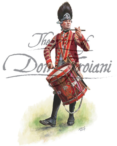 Don Troiani wall art print British Drummer 59th Regiment of Foot.