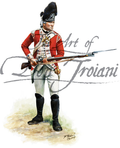 Don Troiani wall art print 43rd Regiment of Foot Grenadier Corporal