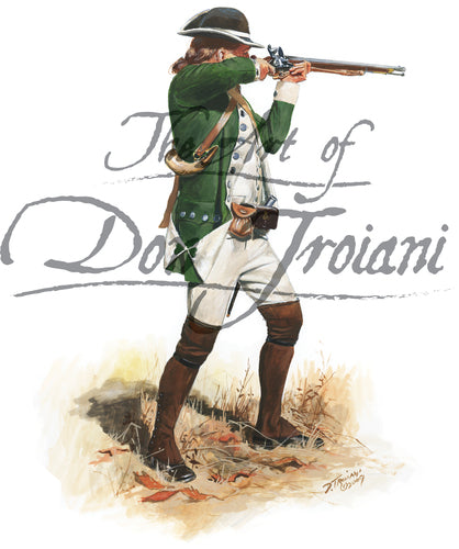 Don Troiani wall art print Loyalist: Private, Royal Fencible Americans.