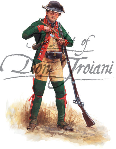 Don Troiani wall art print Boucherville's Company of Canadian Volunteers.