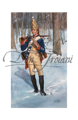 Hessian Regiment Rall Private 1776