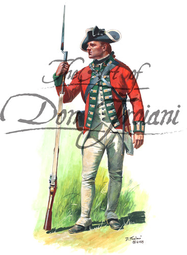 Don Troiani wall art print Maryland and Pennsylvania Loyalists.