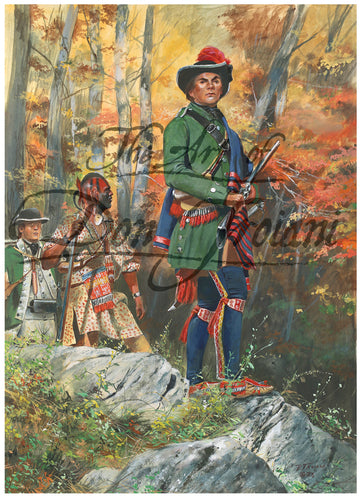 Don Troiani wall art print Joseph Brant.