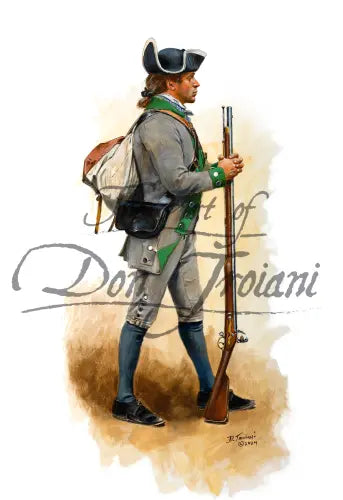 Don Troiani wall art print 6th Maryland Regiment. Soldier with rifle.