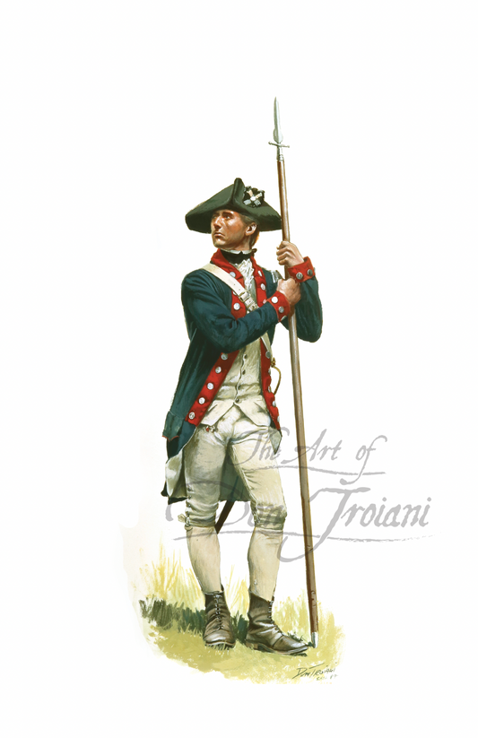 Maryland Continental Infantry Officer.