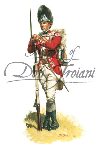 Don Troiani wall art print British Grenadier, 33rd Regiment of Foot.