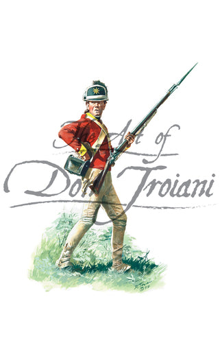 Don Troiani wall art print British 15th Regiment of Foot, Private.