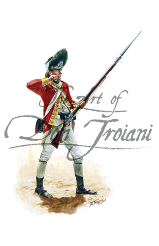 Don Troiani wall art print British Grenadier of the 38th Regiment of Foot.