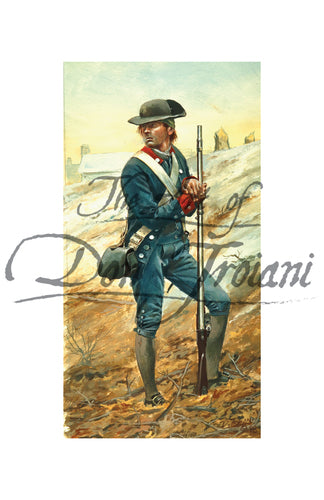 Don Troiani wall art print 3rd Pennsylvania Regiment, Valley Forge.